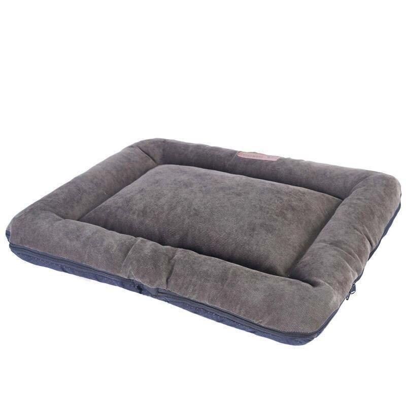 Soft Dog Bed Mattress Mat Crate Kennel Pad Washable Cloth Anti-slip Bottom Indoor Outdoor For Large Medium Small Dogs Cats
